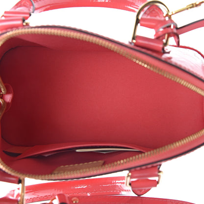 Louis Vuitton Vernis Alma BB Rose Litchi 5 of 14