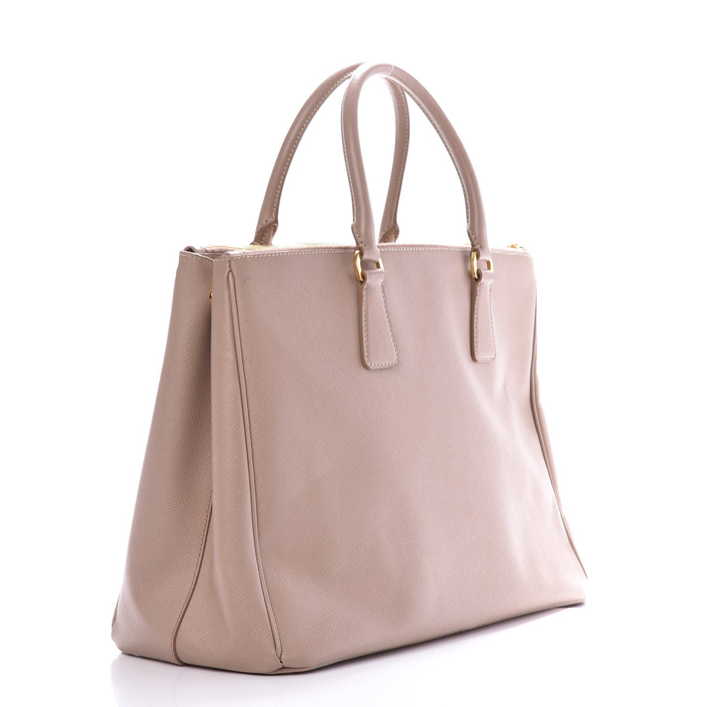 Saffiano Large Galleria Double Zip Tote Cammeo