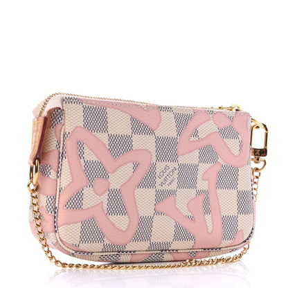 Louis Vuitton Damier Azur Tahitienne Mini Pochette Accessories 3 of 8