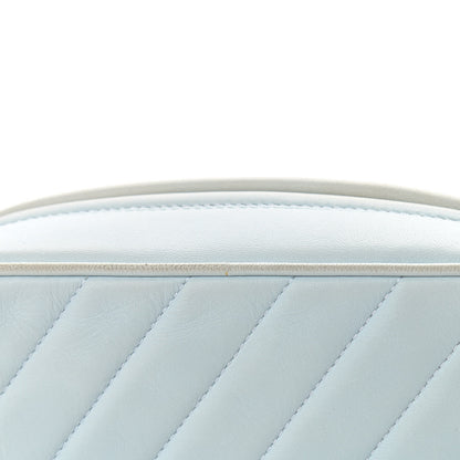 Chanel Lambskin Quilted CC Tassel Camera Case Light Blue 12 of 13