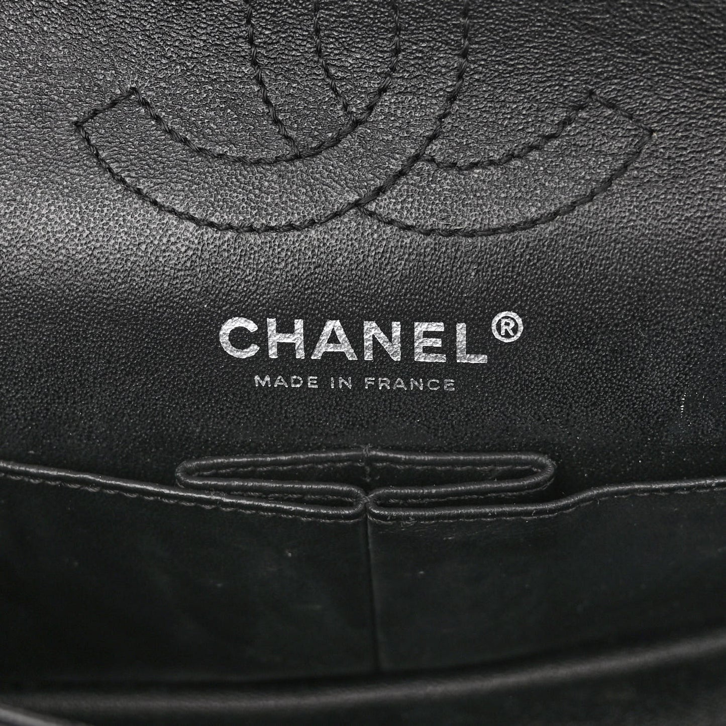 Aged Calfskin Lucky Charms 2.55 Reissue 224 Flap Black
