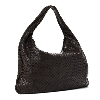 Bottega Veneta Nappa Intrecciato Large Veneta Hobo Ebano 2 of 15