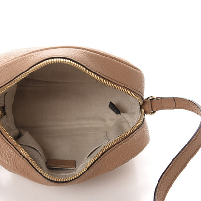 Gucci Pebbled Calfskin Small Soho Disco Bag Camelia 5 of 10