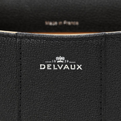 Delvaux Grained Rodeo Calfskin Mini Brillant Camaieux Satchel Black 7 of 11