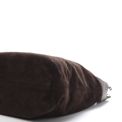 Balenciaga Suede Calfskin B Hobo Brown 9 of 18