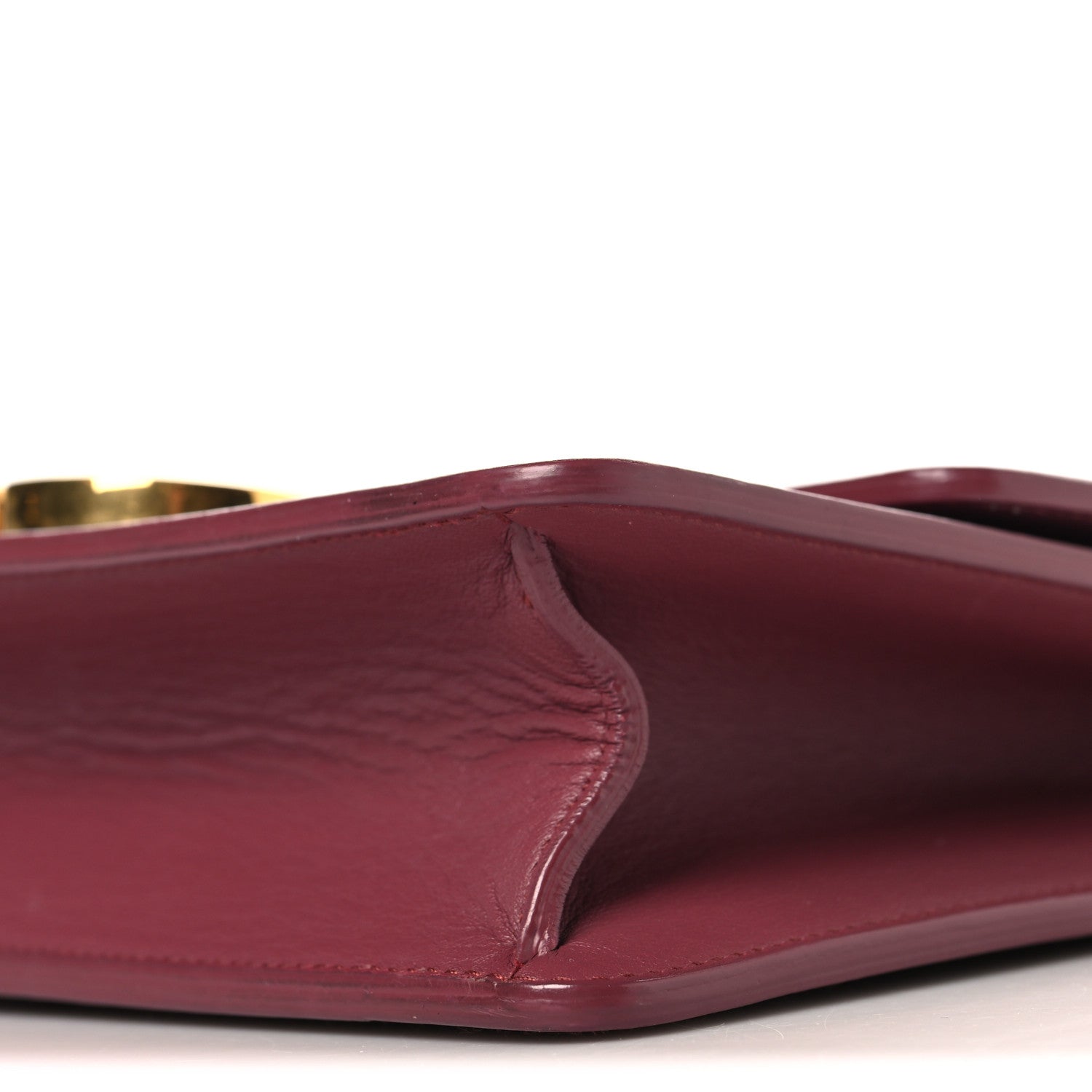Christian Dior Smooth Calfskin 30 Montaigne Flap Bag Burgundy 8 of 10