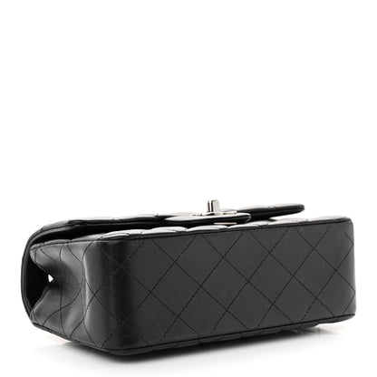 Chanel Lambskin Quilted Mini Rectangular Flap Black 4 of 10