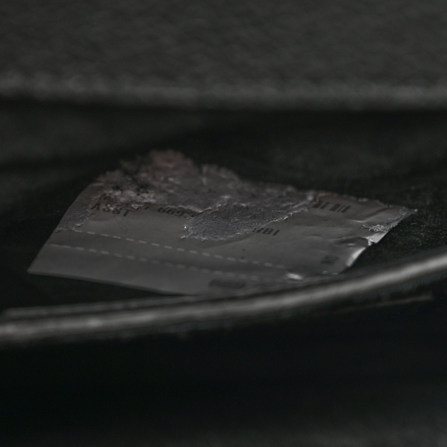 Grained Calfskin Medium Monogram Sunset Satchel Black