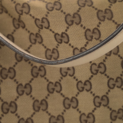 Gucci Monogram Medium New Britt Hobo Off White 13 of 14
