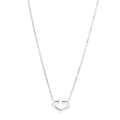 Cartier 18K White Gold Medium Hearts and Symbols Necklace 1 of 4