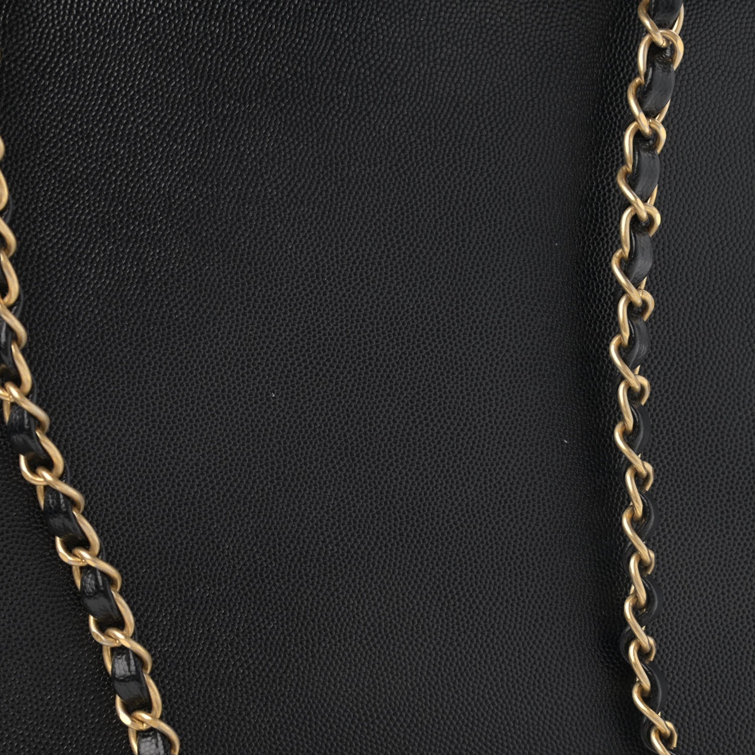 Chanel Caviar Small Studded Deauville Tote Black 11 of 13