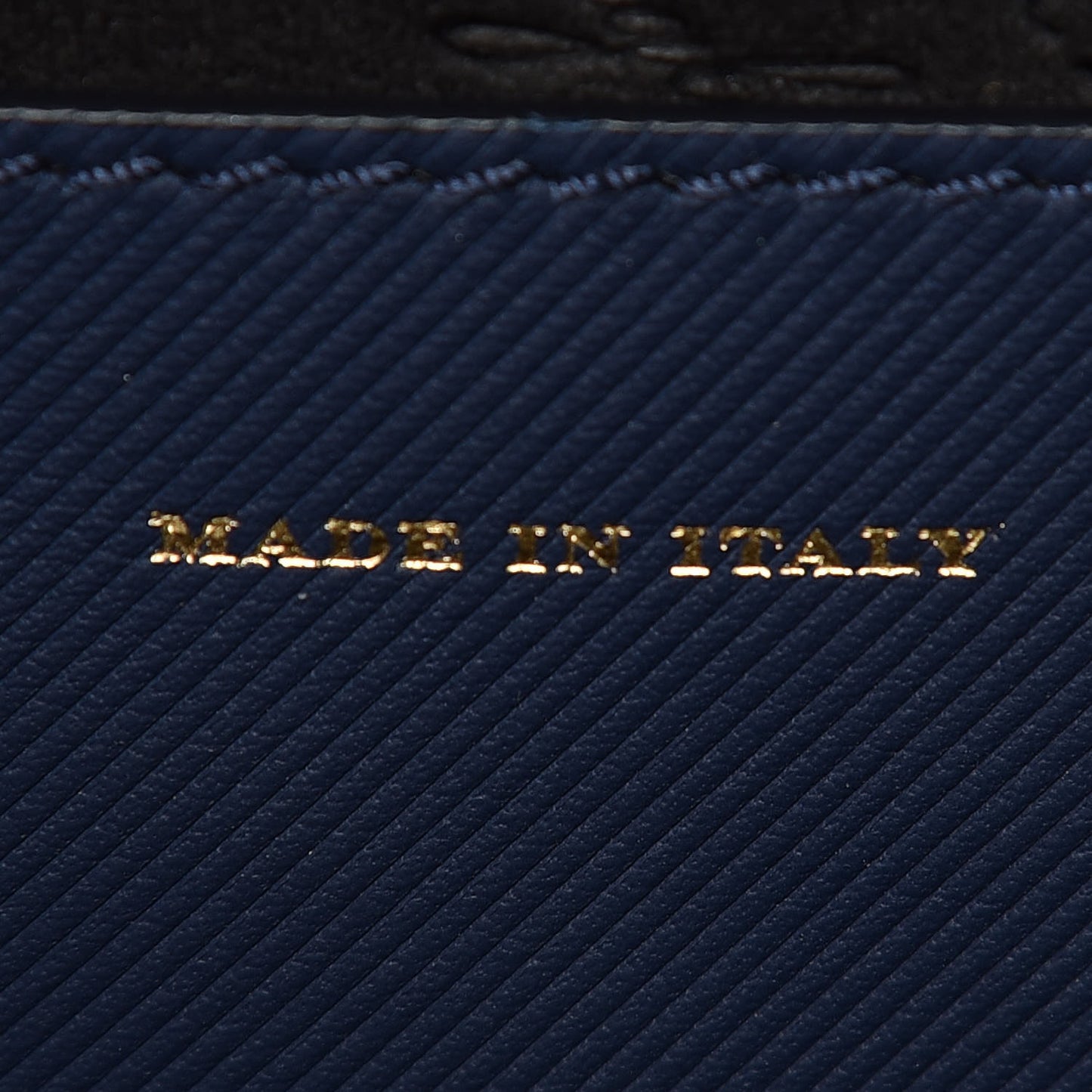 Trench Calfskin Alligator DK88 Lugggage Bag Midnight Blue