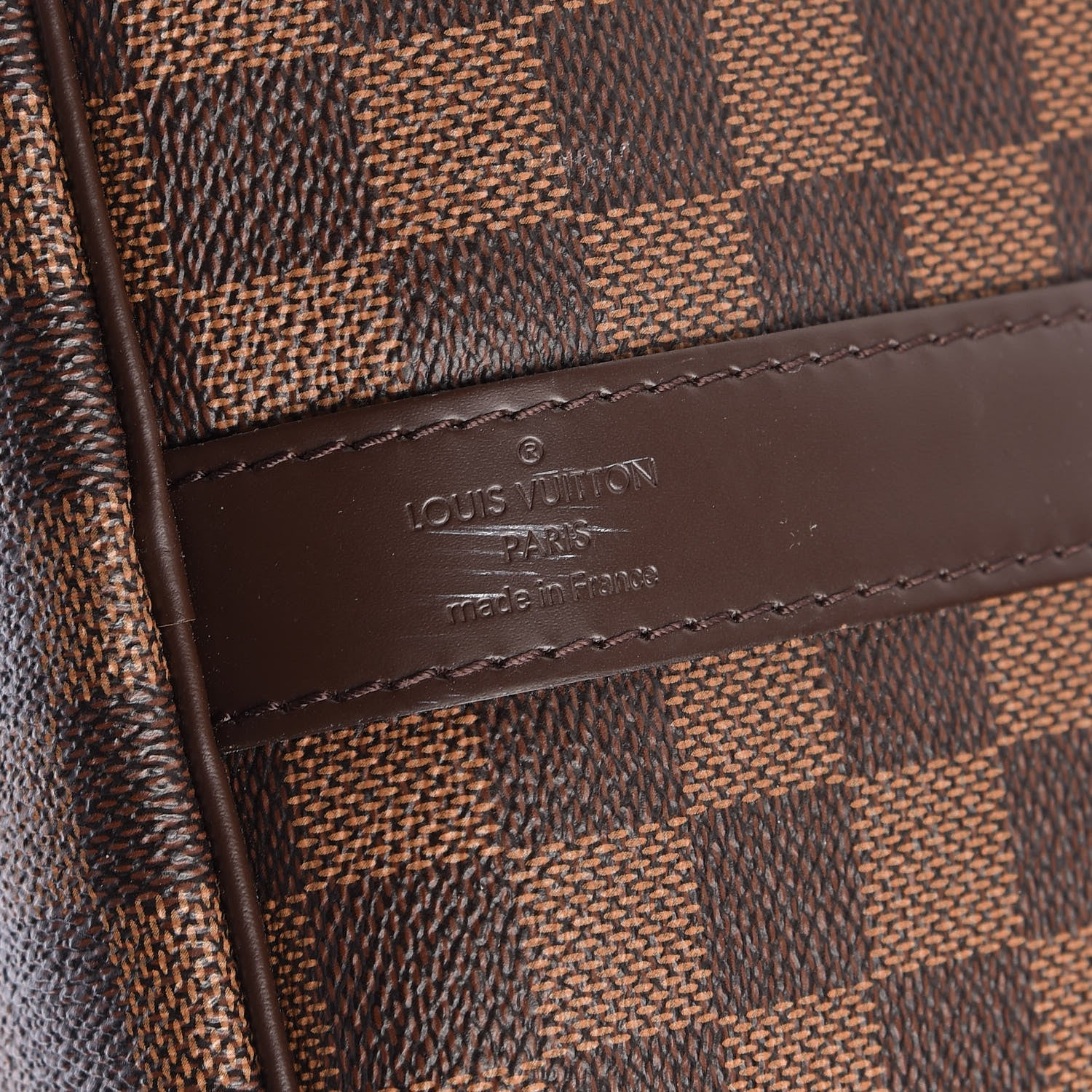 Louis Vuitton Damier Ebene Keepall Bandouliere 55 6 of 12