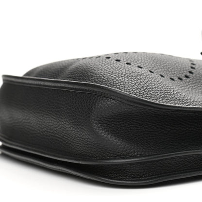 Hermes Taurillon Clemence Evelyne III PM Black 10 of 10