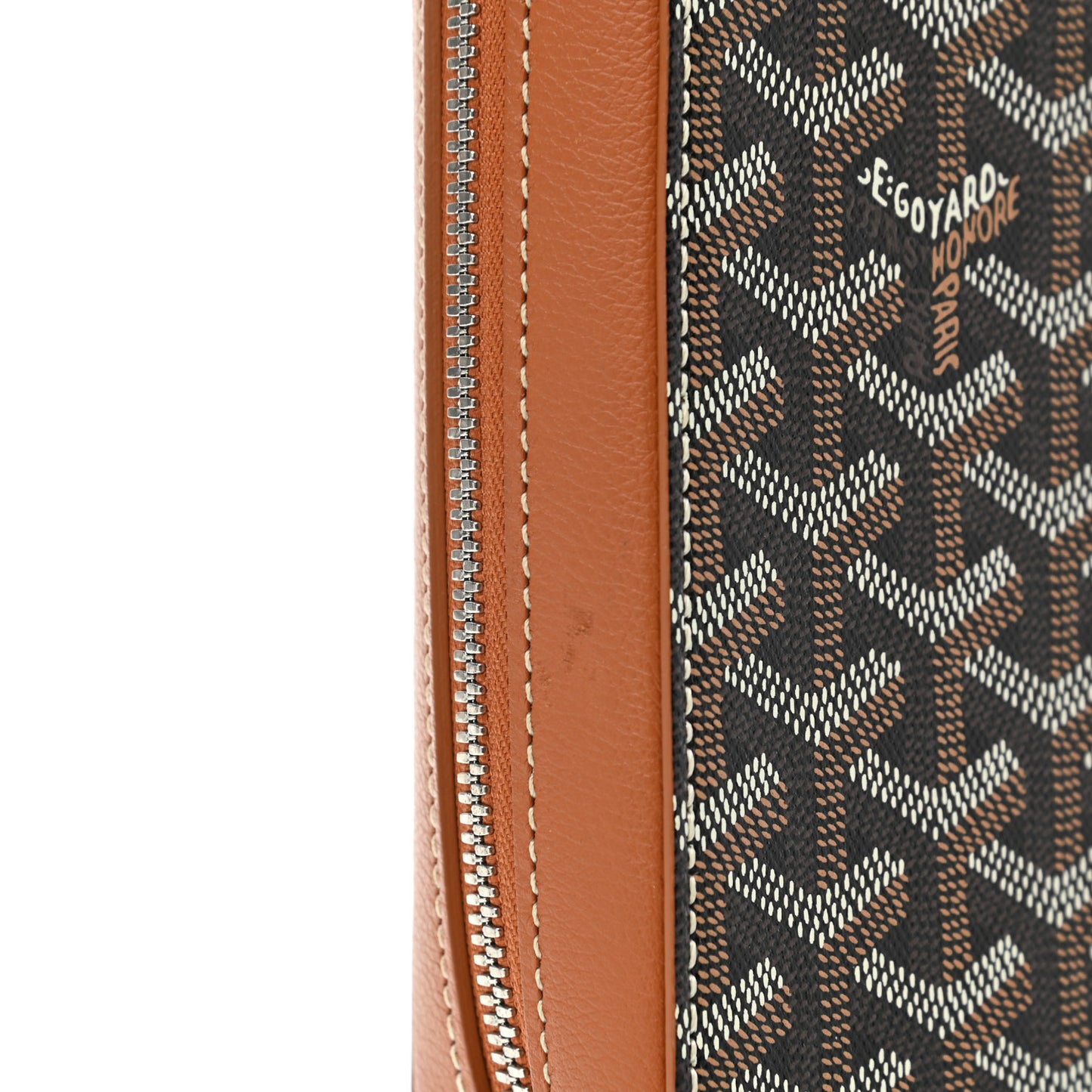 Goyardine Universal Companion Portfolio Black Gold