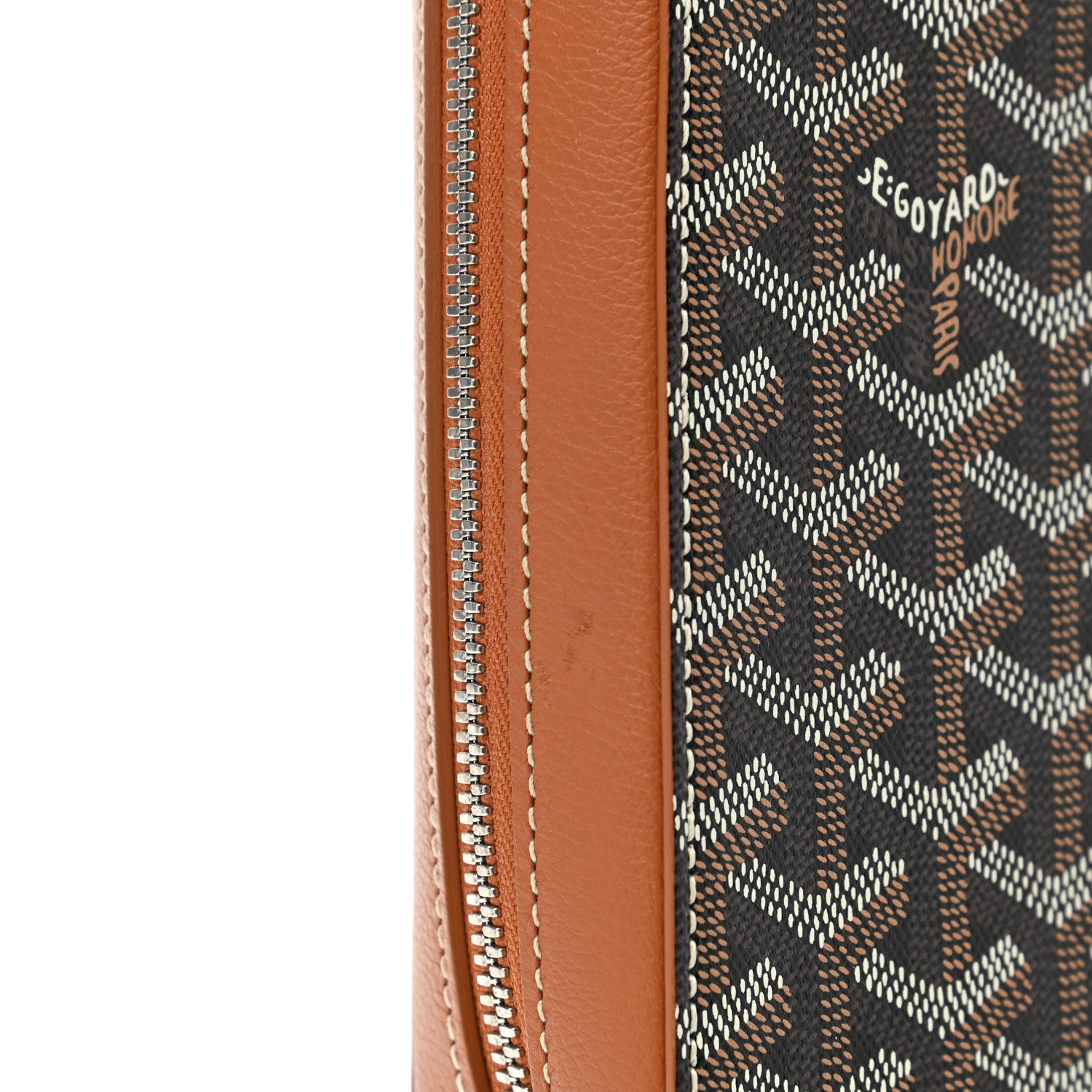 Goyard Goyardine Universal Companion Portfolio Black Gold 7 of 8