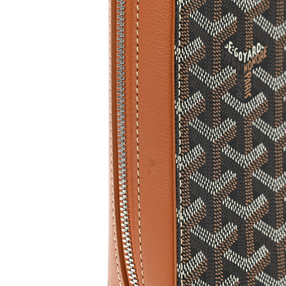 Goyard Goyardine Universal Companion Portfolio Black Gold 7 of 8
