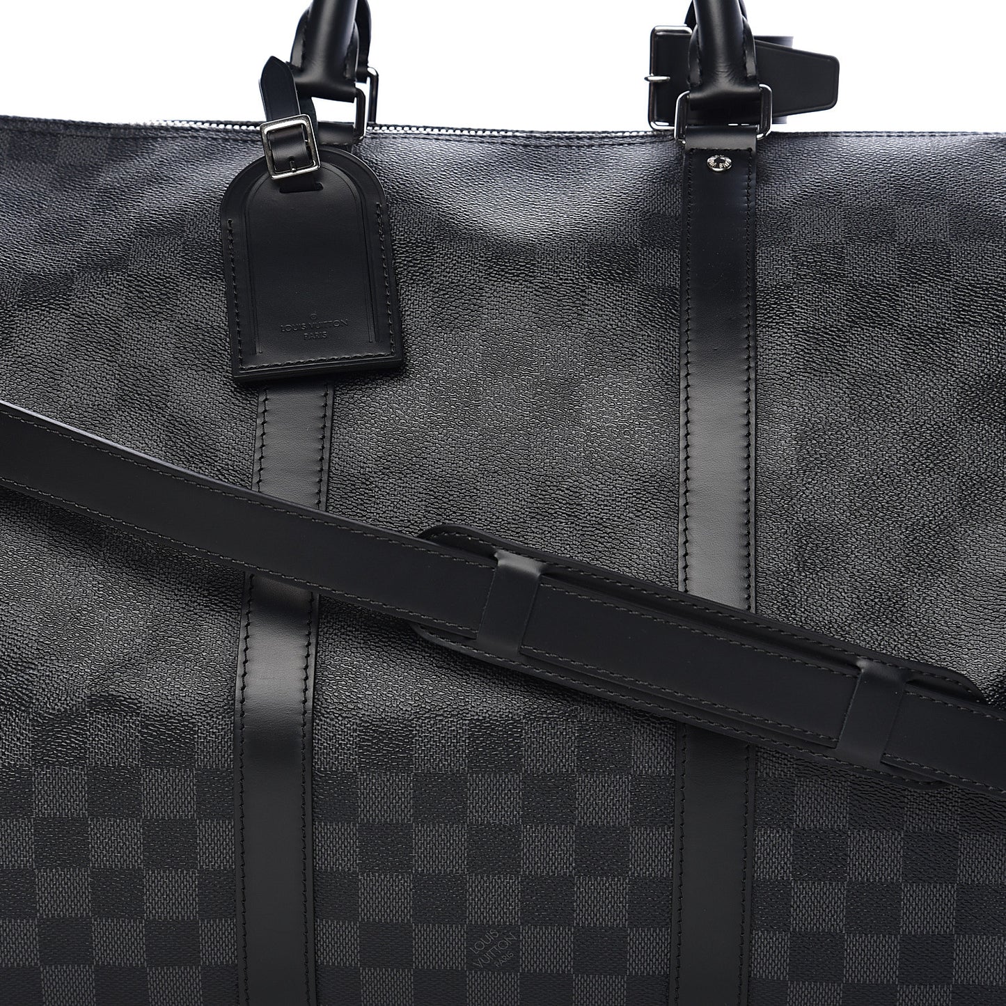 Damier Graphite Keepall Bandouliere 55