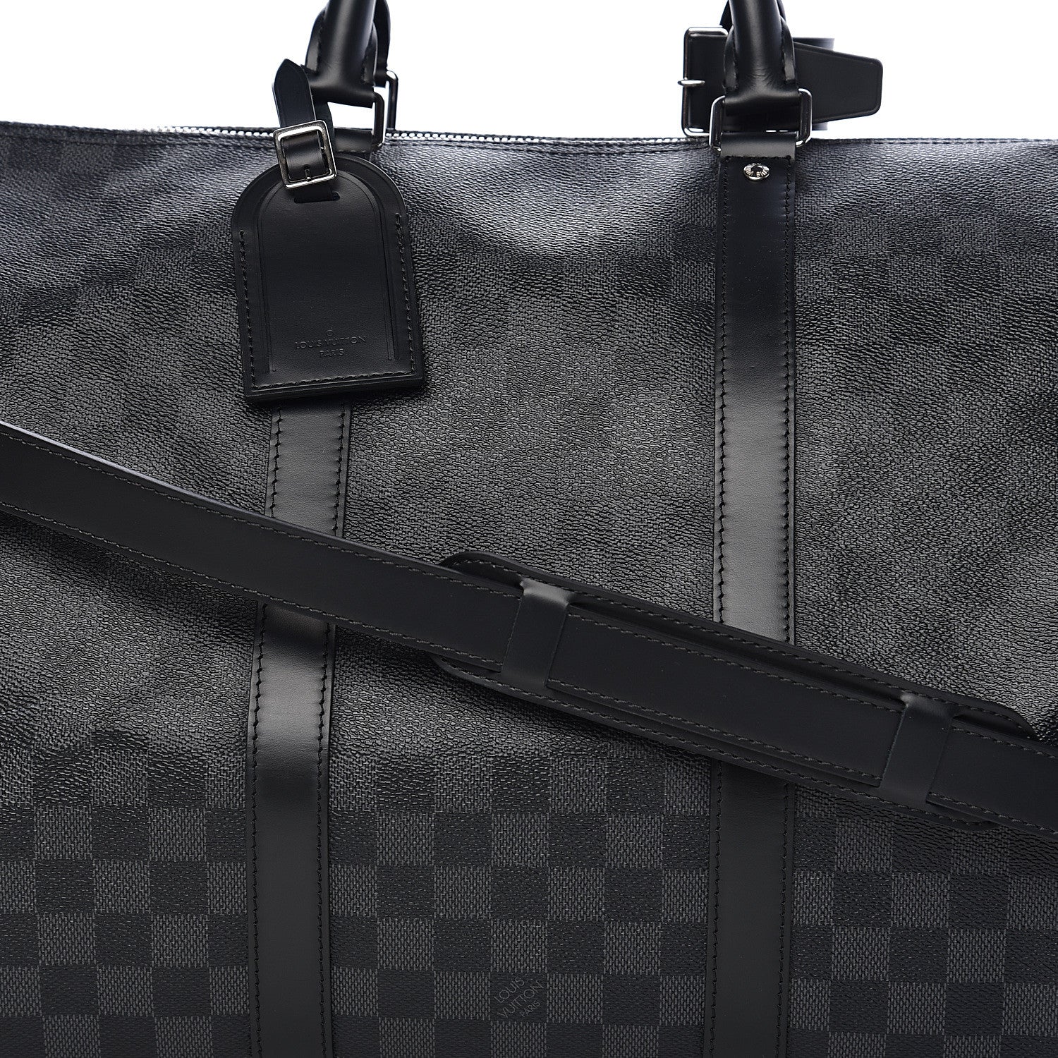 Louis Vuitton Damier Graphite Keepall Bandouliere 55 6 of 9