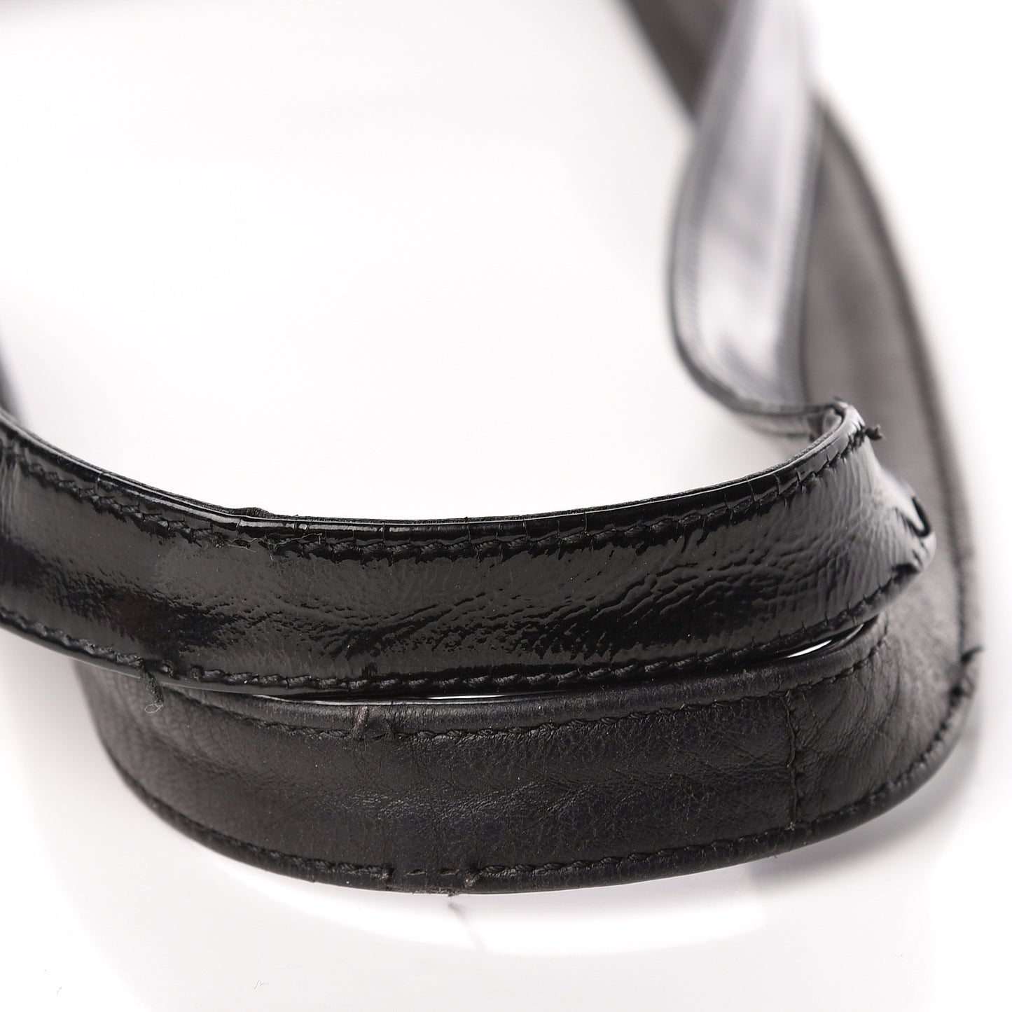 Patent Logo Tote Black