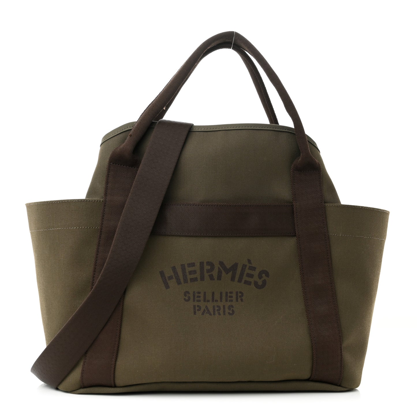 Toile Sac De Pansage Groom Kaki Feu