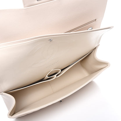 Chanel Caviar Quilted Jumbo Double Flap Light Beige 6 of 9