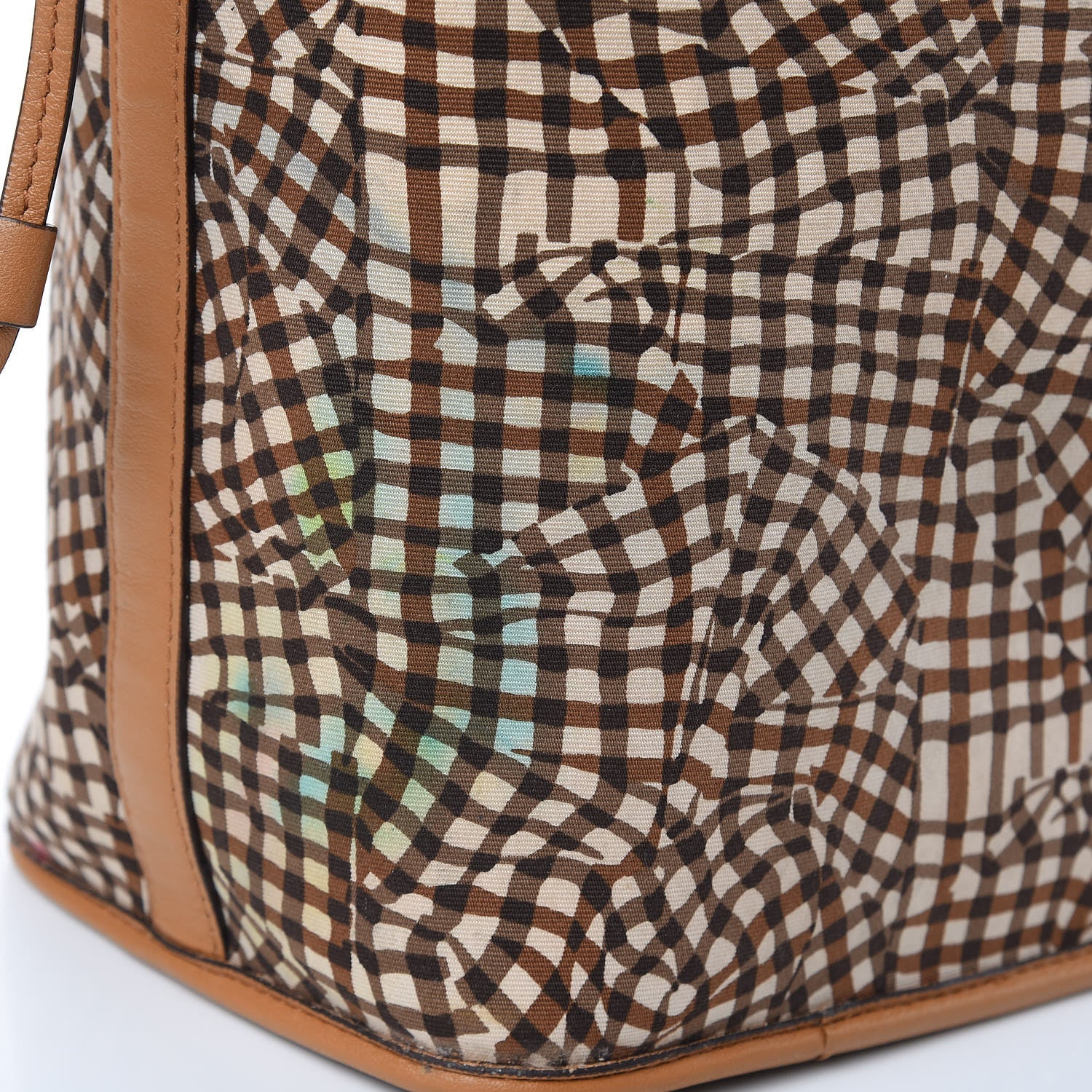 MCM Visetos Medium Liz Reversible Shopper Tote Cognac 20 of 20