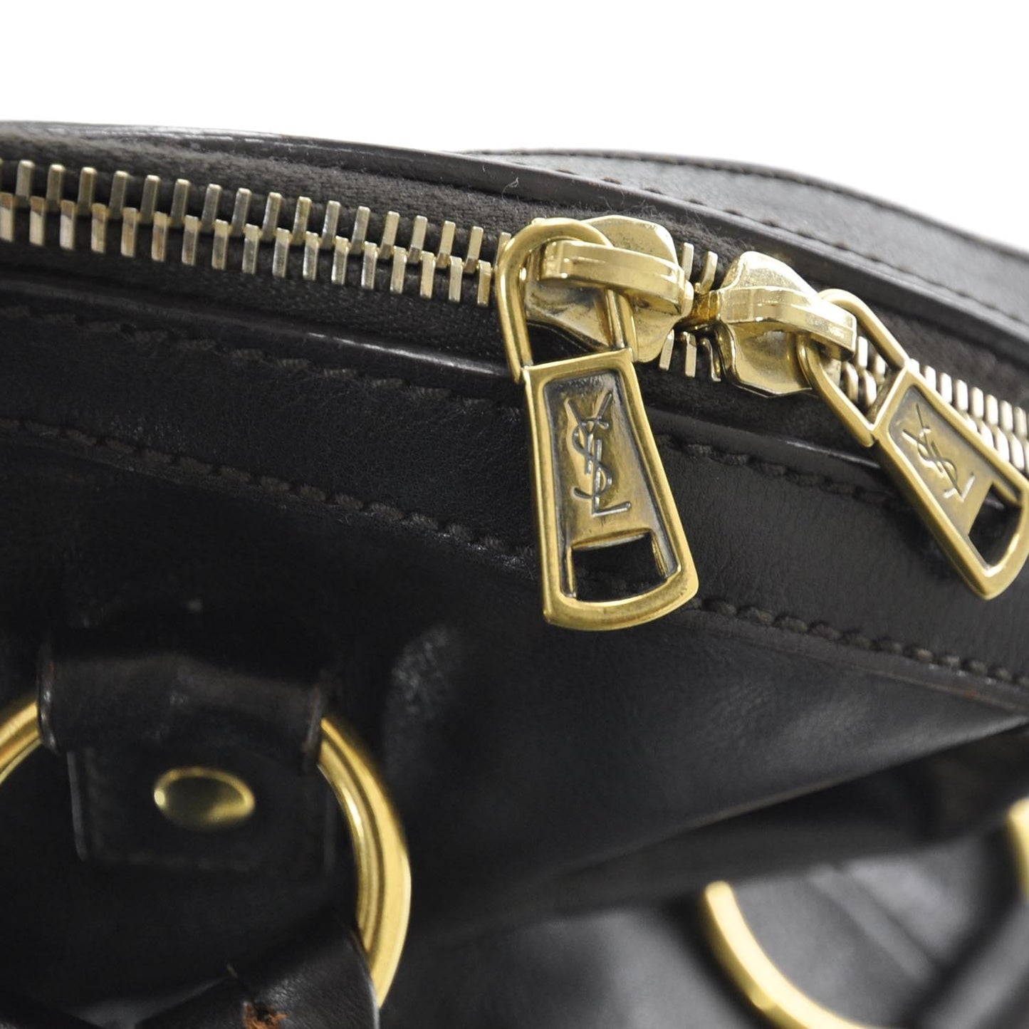 Leather Oversized Muse Chocolate Brown