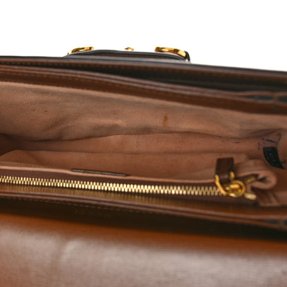 Gucci GG Supreme Monogram Horsebit 1955 Shoulder Bag Beige Brown Sugar 5 of 9