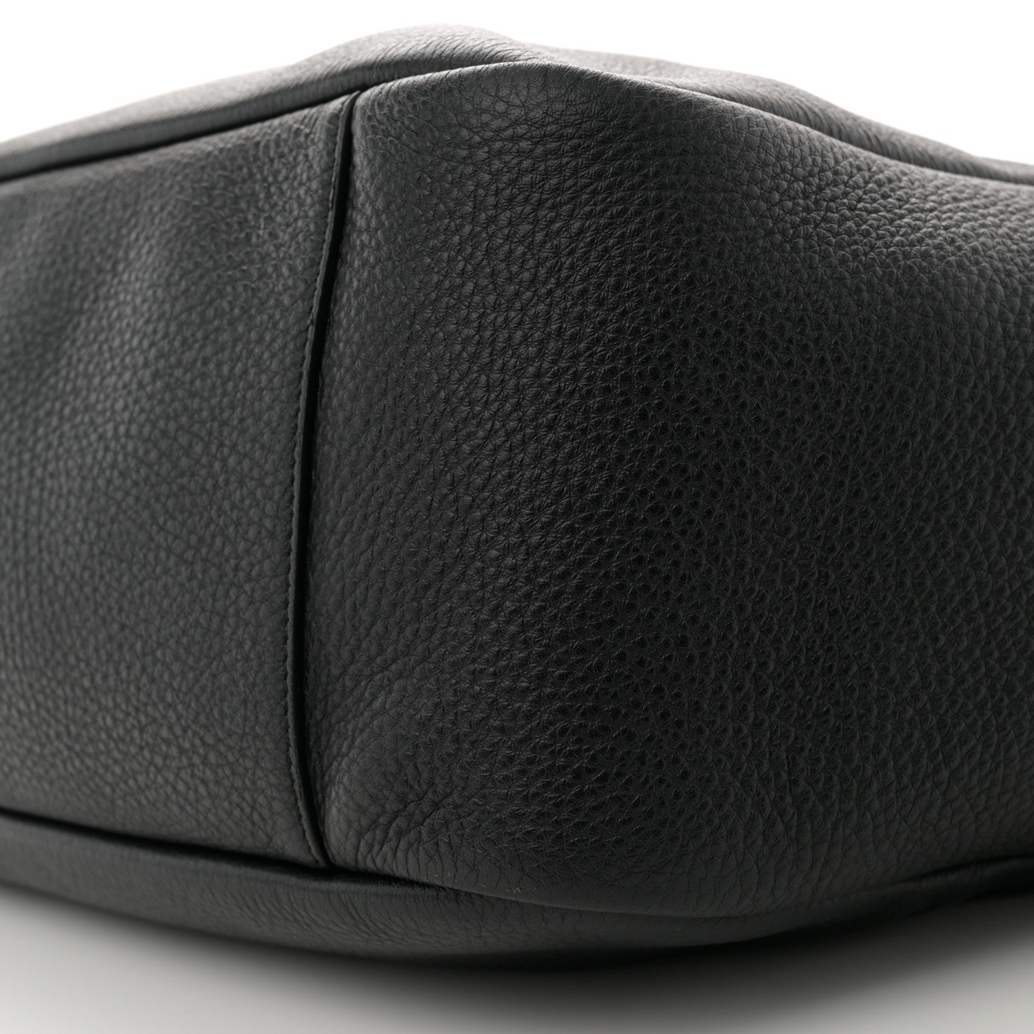 Saint Laurent Grained Deerskin Bea Tote Black 9 of 11