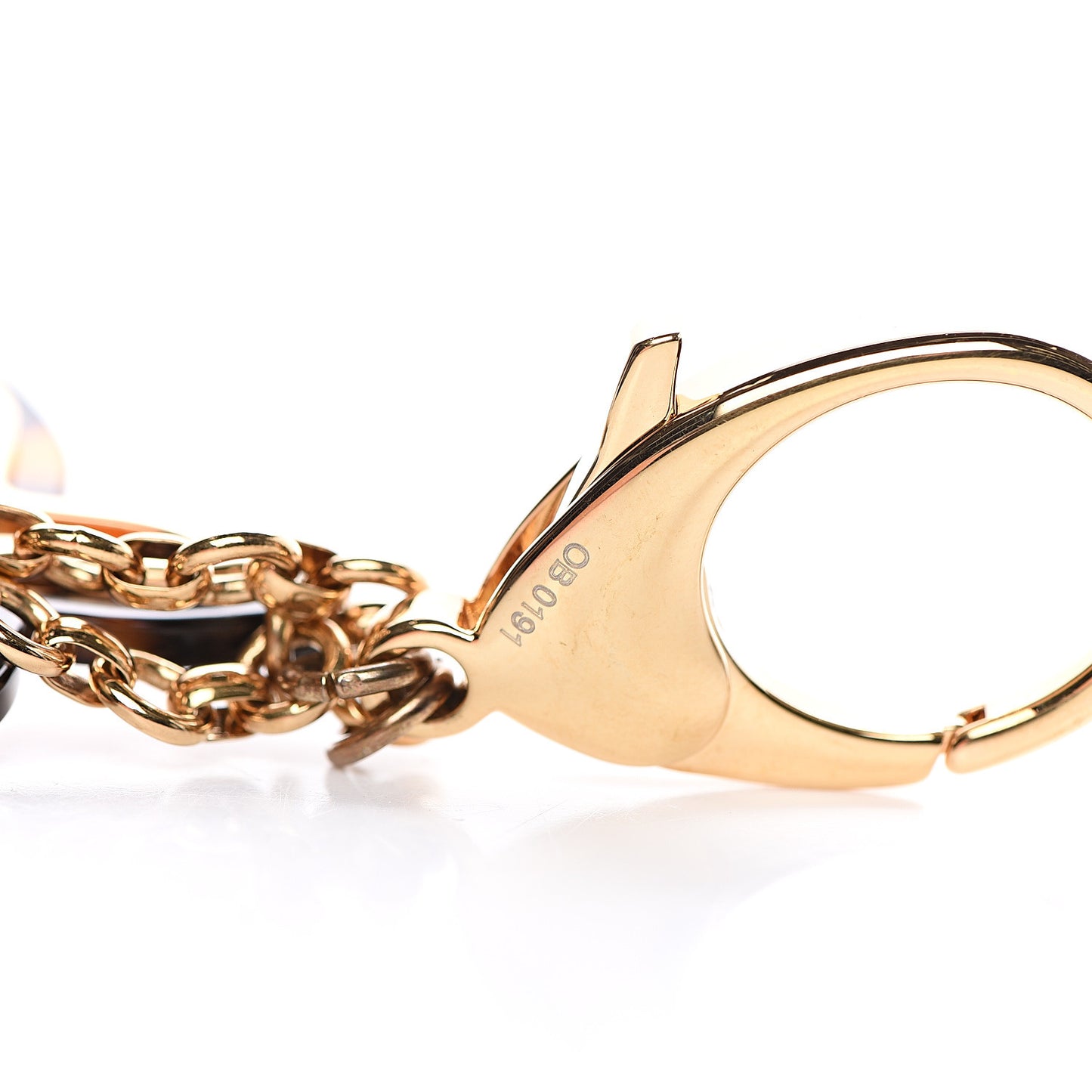 Insolence Bag Charm Ecaille