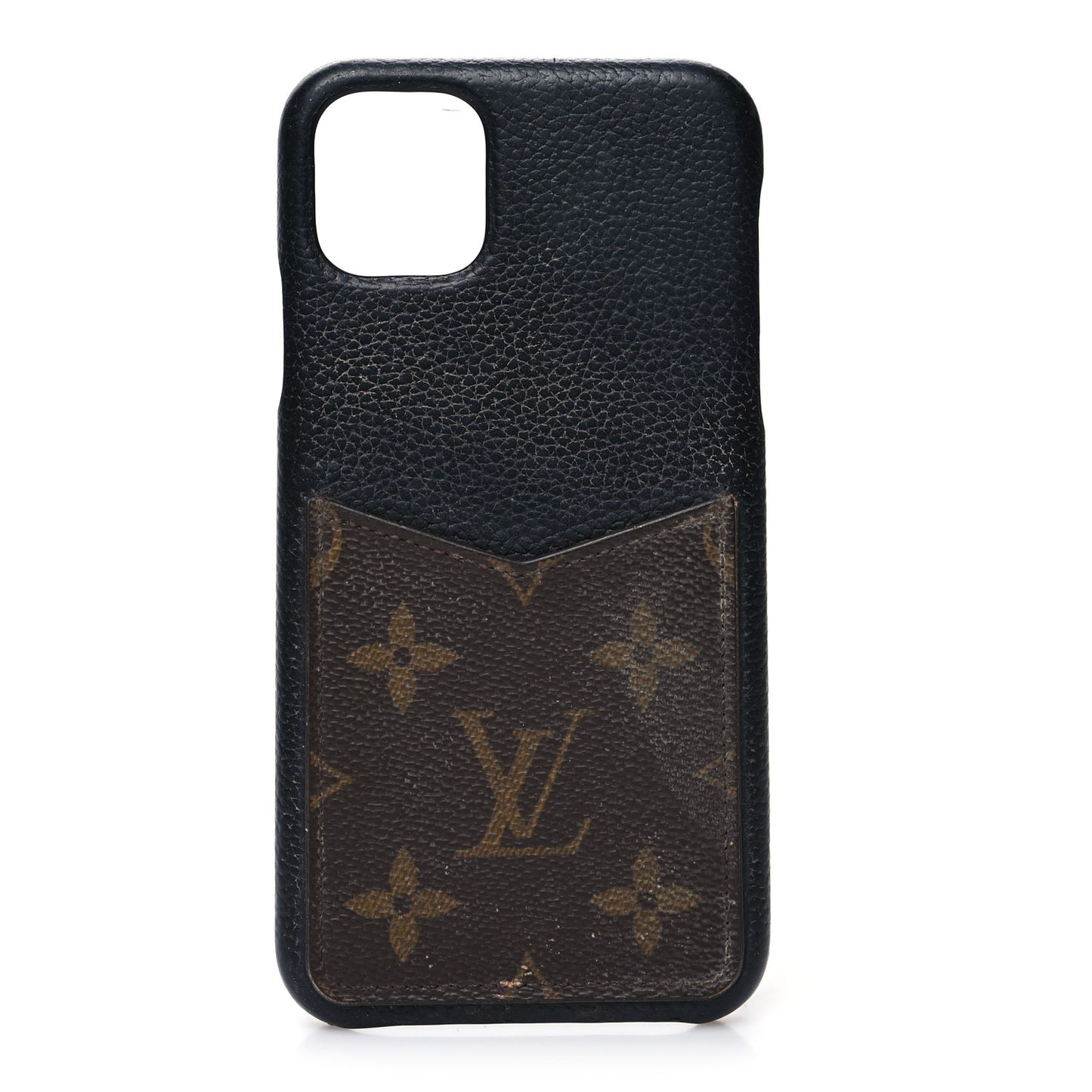 Monogram iPhone 11 Pro Max Bumper Black