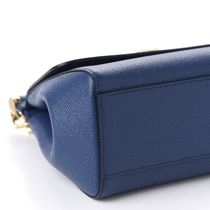 Dolce & Gabbana Dauphine Small Miss Sicily Satchel Royal Blue 7 of 14