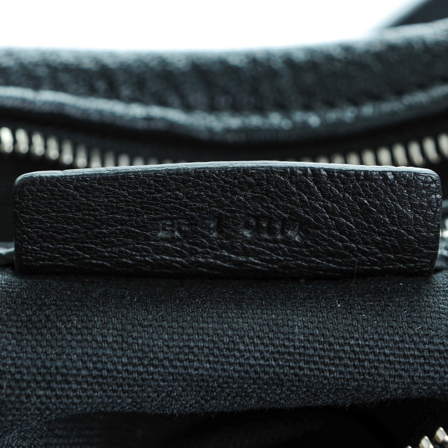 Sugar Goatskin Mini Pandora Black