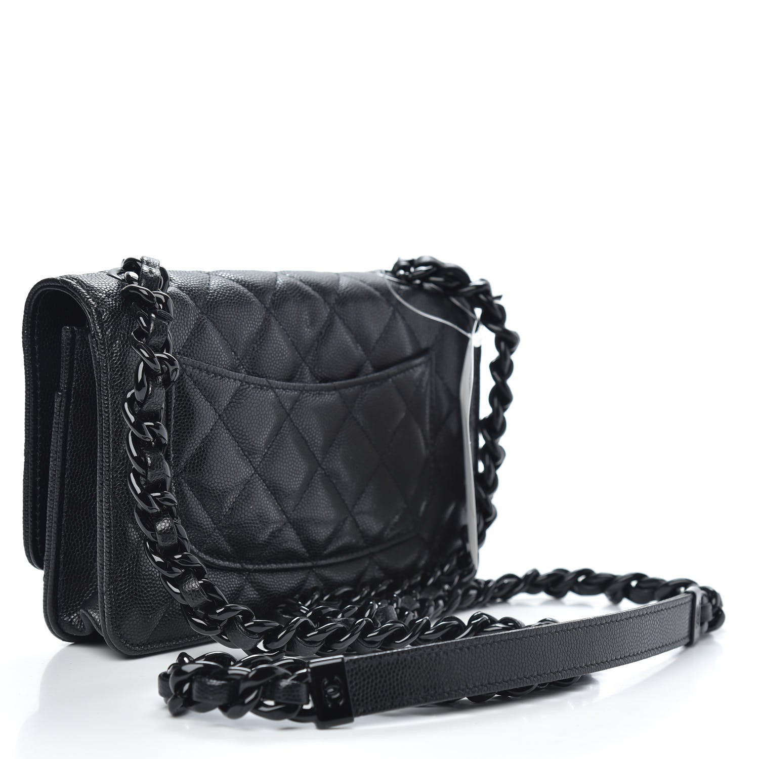 Chanel Caviar Quilted My Everything Wallet On Chain WOC Black 3 of 13