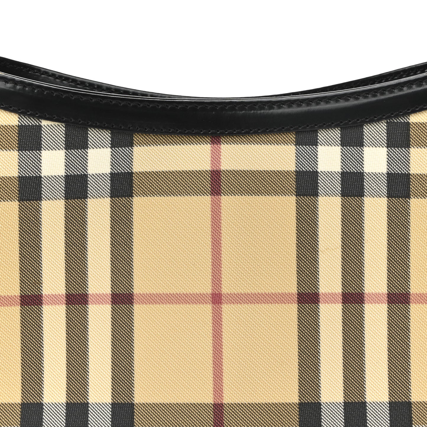 Vintage Check Shoulder Bag Black