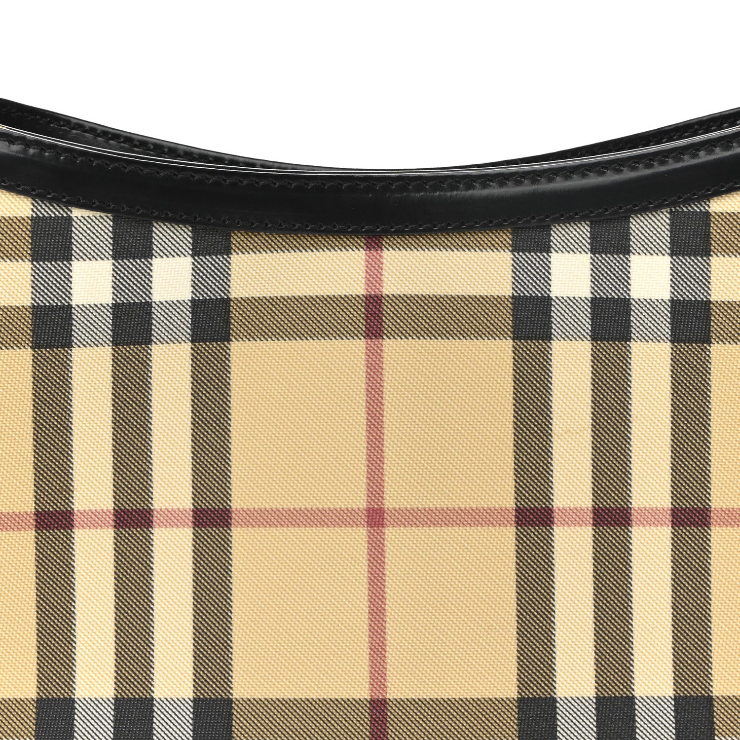 Burberry Vintage Check Shoulder Bag Black 8 of 10
