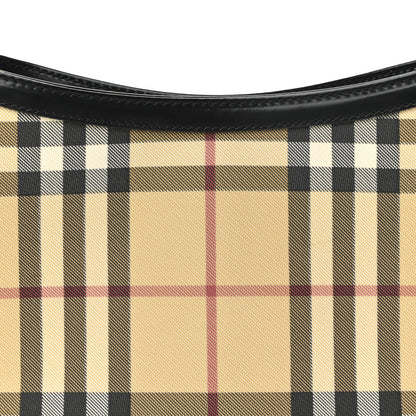 Burberry Vintage Check Shoulder Bag Black 8 of 10