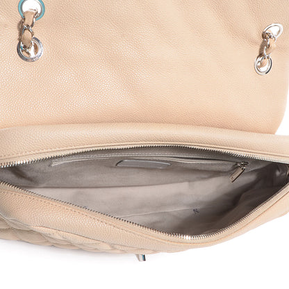Chanel Easy Caviar Jumbo Flap Beige 4 of 8