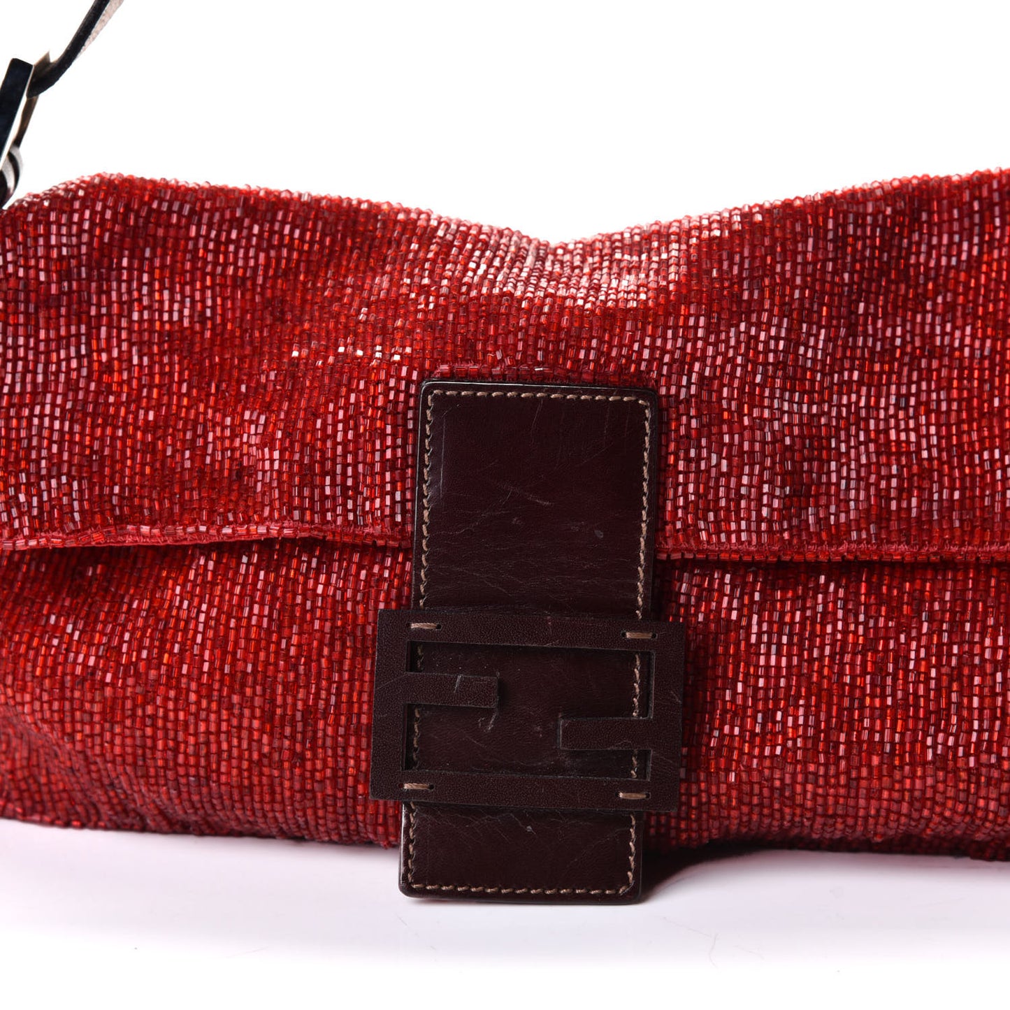 Beaded Baguette Red