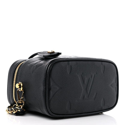 Louis Vuitton Empreinte Monogram Giant Vanity PM Black 4 of 8