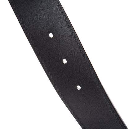 Gucci Calfskin Interlocking G 40mm Belt 85 34 Black 6 of 9