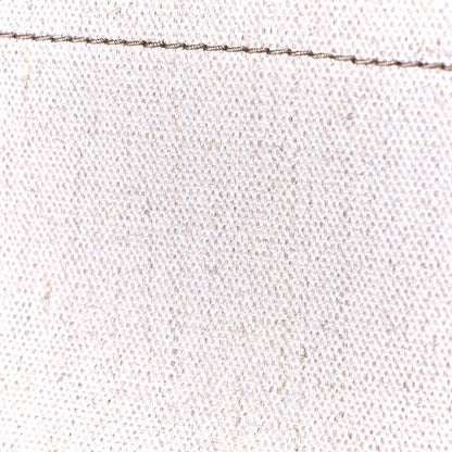 Saint Laurent Linen Calfskin Rive Gauche Tote Optic White 13 of 17