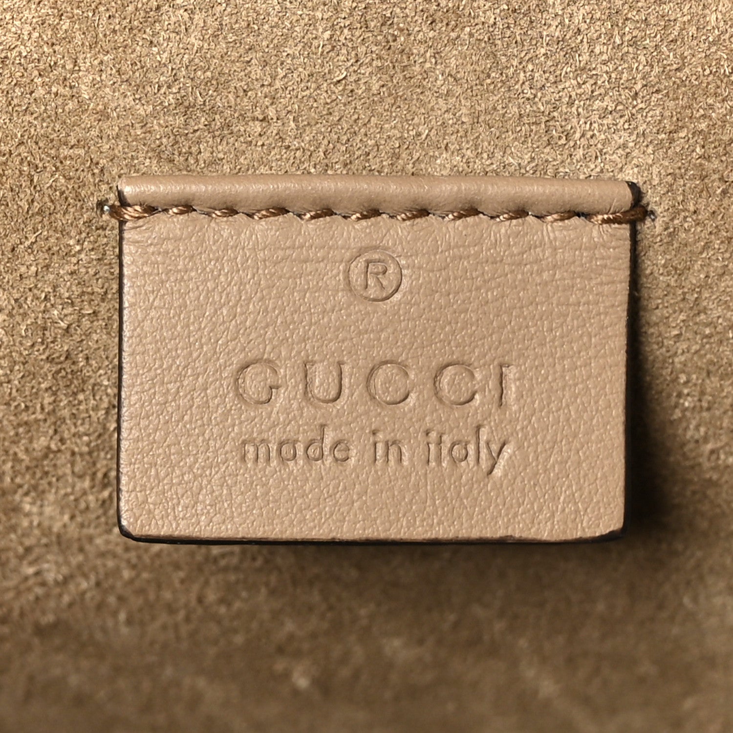 Gucci GG Supreme Monogram Medium Dionysus Shoulder Bag Taupe 7 of 10