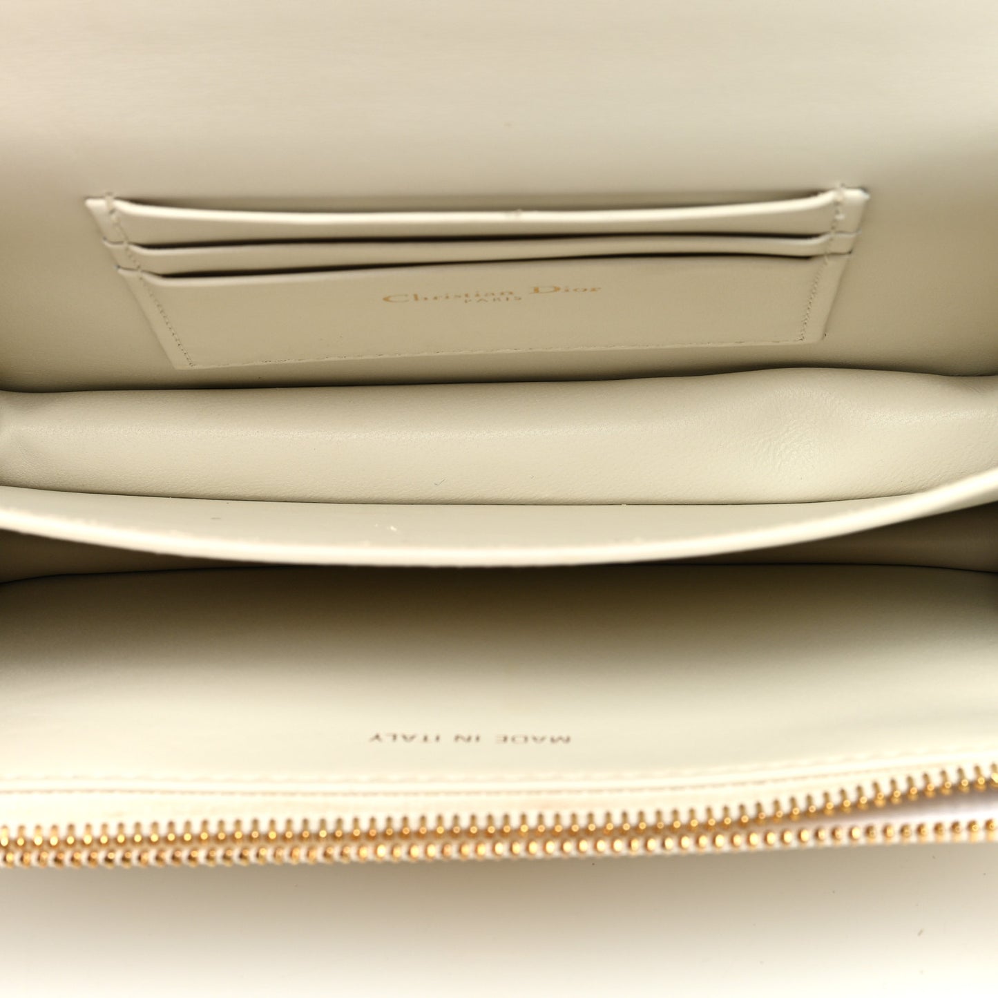 Lambskin Macrocannage Mini Miss Caro Bag Latte