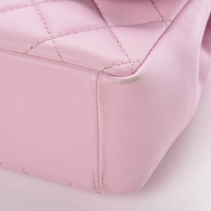 Chanel Lambskin Quilted Mini Mademoiselle Chic Flap Pink 11 of 14