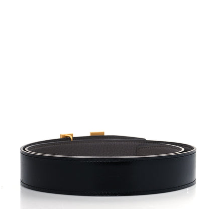 Hermes Box Togo 32mm H Belt 95 Black Etain 2 of 6
