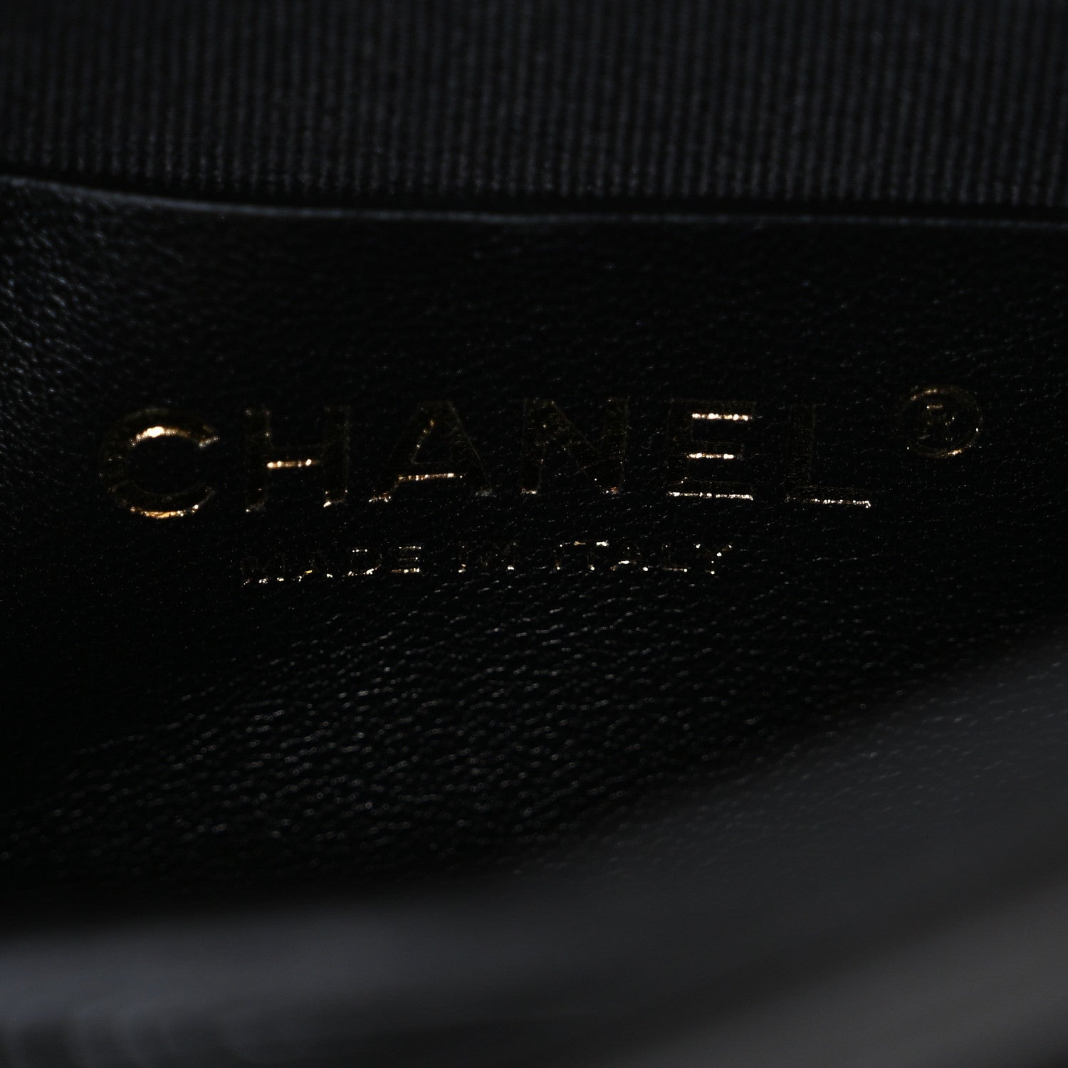 Chanel Patent Quilted Mini Graphic Catch Flap Black 6 of 10