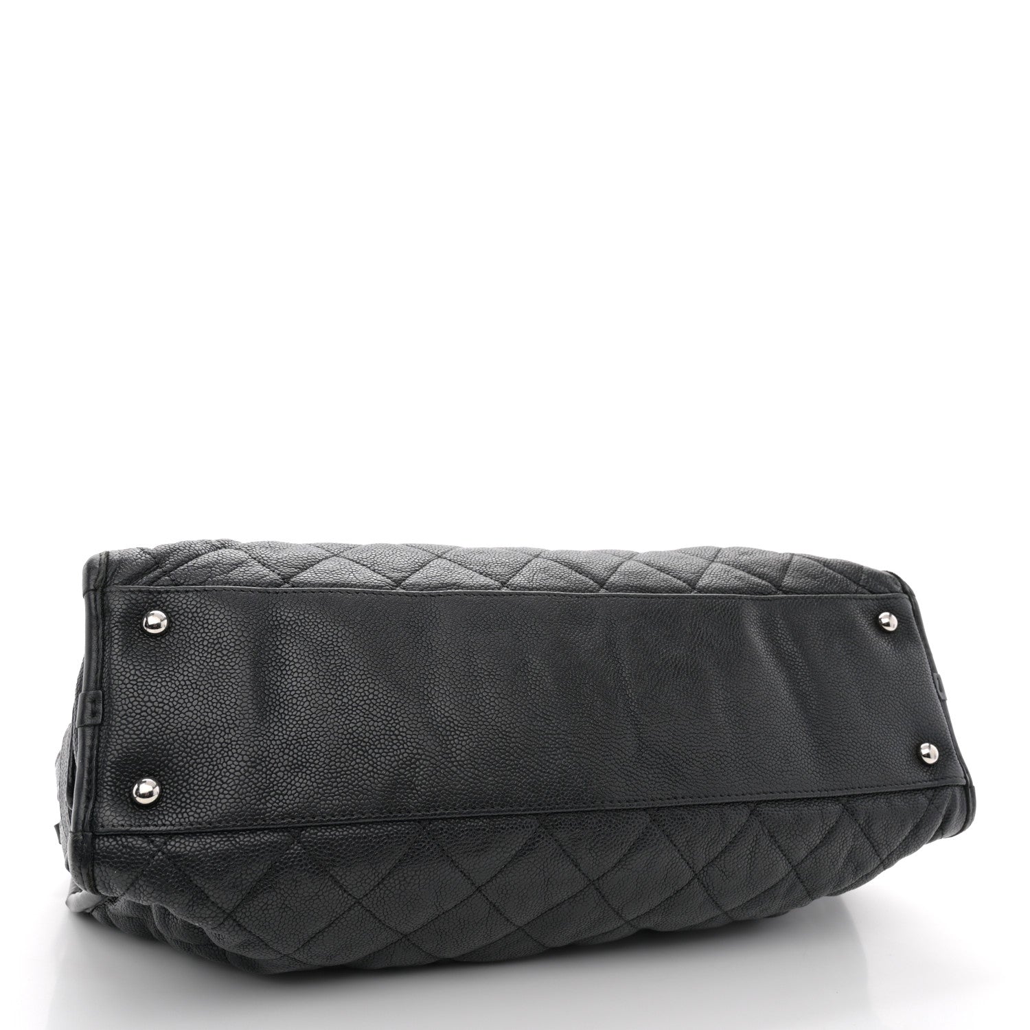 Chanel Caviar Quilted French Riviera Tote Black 4 of 20