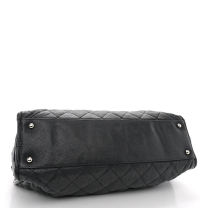 Chanel Caviar Quilted French Riviera Tote Black 4 of 20